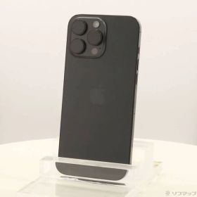 ソフマップ 〔中古品〕 iPhone16 Pro Max 1TB ブラックチタニウム MYWQ3J／A SIMフリー【276】