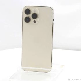 ソフマップ 〔中古品〕 iPhone14 Pro Max 1TB ゴールド MQ9M3J／A SIMフリー【371】