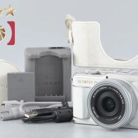 【中古】OLYMPUS オリンパス PEN E-PL10 14-42mm EZ レンズキット ホワイト