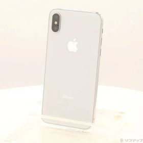 ソフマップ 〔中古品〕 iPhoneX 64GB シルバー MQAY2J／A SIMフリー【247】