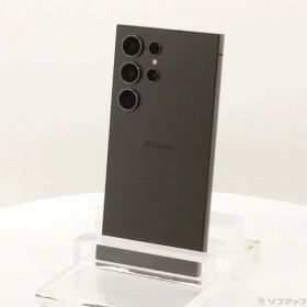【中古】SAMSUNG(サムスン) Galaxy S24 Ultra 1TB チタニウムブラック SC-52E docomoロック解除SIMフリー 【349-ud】