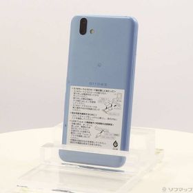 【中古】FUJITSU(富士通） arrows U 32GB ブルー 801FJ SoftBank 【368-ud】