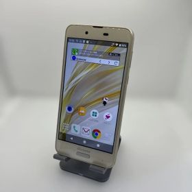 SIMフリー AQUOS sense SH-01K ゴールド ドコモ 中古スマホ