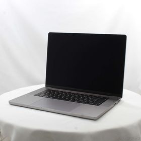 (中古)MacBook Pro 16.2-inch Late-2021 MK1A3J/A M1 Max 10コアCPU_32コアGPU 64GB SSD4TB スペースグレイ (26.3 Tahoe)(262-ud)