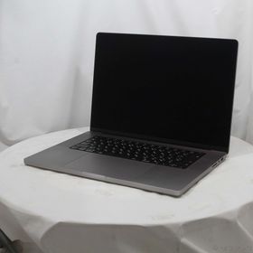 (中古)MacBook Pro 16.2-inch Late-2021 MK183J/A M1 Pro 10コアCPU_16コアGPU 16GB SSD512GB スペースグレイ (26.3 Tahoe)(377-ud)