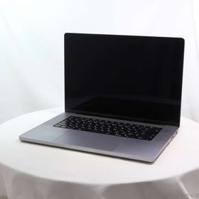 (中古)MacBook Pro 16.2-inch Late-2021 MK183J/A M1 Pro 10コアCPU_16コアGPU 16GB SSD512GB スペースグレイ (26.3 Tahoe)(262-ud)