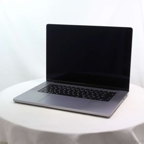 (中古)MacBook Pro 16.2-inch Late-2021 MK183J/A M1 Pro 10コアCPU_16コアGPU 16GB SSD512GB スペースグレイ (26.3 Tahoe)(258-ud)