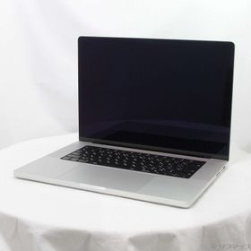 (中古)(展示品) MacBook Pro 16.2-inch Late-2024 MX2T3J/A M4 Pro 14コアCPU_20コアGPU 24GB SSD512GB シルバー (26.3 Tahoe)(262-ud)