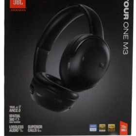 【JBL】【未使用品】ジェービーエル『ワイヤレスノイズキャンセリングオーバーイヤーヘッドホン / JBL Tour One M3 / ブラック』音響機器 1週間保証【中古】