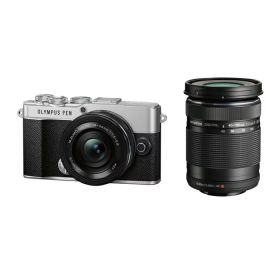 【最大2500円OFFクーポン配布中!5月29日10時まで】オリンパス OLYMPUS PEN E-P7 EZダブルズームキット ミラーレス一眼カメラ E-P7-EZWZK-SL シルバー OM SYSTEM デジタル一眼カメラ オリンパスペン ミラーレスカメラ デジカメ【送料無料】【KK9N0D18P】