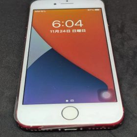 ジャンク品 iPhone 7 RED 128GB SIMフリー