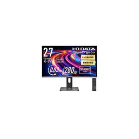 IO DATA(アイオーデータ) KH-GDQ271UEL 有機EL(QD-OLED)採用ゲーミングモニター GigaCrysta 3年保証 ブラック［27型 / WQHD(2560×1440）/ ワイド / 280Hz］