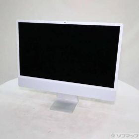 ソフマップ 〔中古品〕 iMac 24-inch Mid-2021 MGPC3J／A Apple M1 8コアCPU_8コアGPU 16GB SSD256GB シルバー 〔15.7 Sequoia〕【198】
