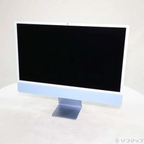 ソフマップ 〔中古品〕 iMac 24-inch Mid-2021 MGPL3J／A Apple M1 8コアCPU_8コアGPU 8GB SSD512GB ブルー 〔14.8 Sonoma〕【198】