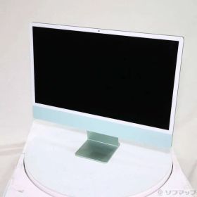 ソフマップ 〔中古品〕 iMac 24-inch Mid-2021 MGPJ3J／A Apple M1 8コアCPU_8コアGPU 8GB SSD512GB グリーン 〔12.7 Monterey〕【198】