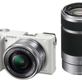 【中古】【1ヶ月保証】 ソニー SONY α6000 ダブルズームレンズキット ホワイト ILCE-6000Y W ミラーレス一眼