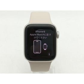 【中古】Apple Apple Watch SE2 40mm GPS スターライトアルミニウムケース/スターライトスポーツバンド MNJP3J/A【神戸】保証期間１ヶ月【ランクC】