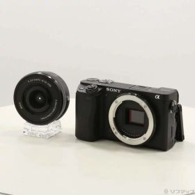 【中古】SONY(ソニー) α6400 ILCE-6400L パワーズームレンズキット ブラック 【258-ud】
