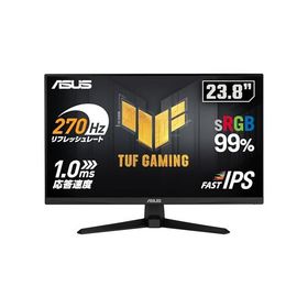 ASUS ゲーミングモニター TUF Gaming VG249QM1A 23.8インチ / 270Hz / Fast IPS/フルHD / 1m