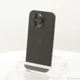 ソフマップ 〔中古品〕 iPhone16 Pro 128GB ブラックチタニウム MYMV3J／A SIMフリー【258】
