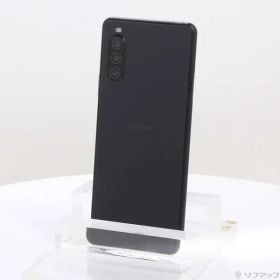 ソフマップ 〔中古品〕 Xperia 10 II 64GB ブラック SOV43 auロック解除SIMフリー【368】