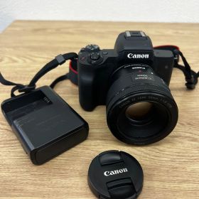 ÷3 【通電動作確認済み】 Canon EOS Kiss M ミラーレスカメラ 【カメラ】 【2】