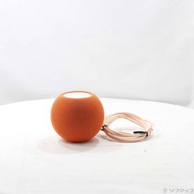 【中古】Apple(アップル) 〔展示品〕 HomePod mini オレンジ MJ2D3J／A 【349-ud】