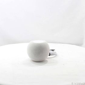 【中古】Apple(アップル) 〔展示品〕 HomePod mini ホワイト MY5H2J／A 【349-ud】