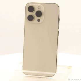 ソフマップ 〔中古品〕 iPhone13 Pro 128GB ゴールド MLUH3J／A SIMフリー【348】