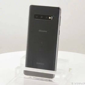 【中古】SAMSUNG(サムスン) GALAXY S10 128GB プリズムブラック SC-03L docomoロック解除SIMフリー 【198-ud】