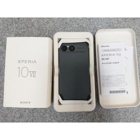 @【未使用品】 ソニー Xperia 10 VII SO-52F チャコールブラック 8GB/128GB スマートフォン ドコモ版 エクスペリア SONY