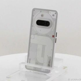 【中古】Nothing Phone (3a) 128GB ホワイト A10400155 SIMフリー 【368-ud】