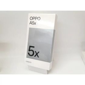 【未使用】Oppo 国内版 【SIMフリー】 OPPO A5x 4GB 128GB ホワイト【戸塚】保証期間3ヶ月