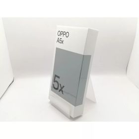 【未使用】Oppo 国内版 【SIMフリー】 OPPO A5x 4GB 128GB ホワイト【戸塚】保証期間3ヶ月