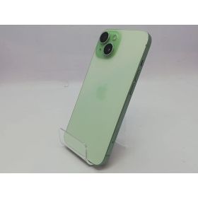 【中古】Apple docomo 【SIMフリー】 iPhone 15 128GB グリーン MTMM3J/A【立川フロム中武】保証期間1ヶ月【ランクB】