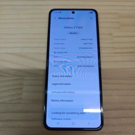 Samsung Galaxy Flip 5 グローバル版 SIMフリー 難あり