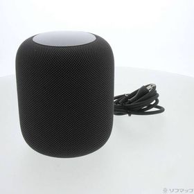 【中古】Apple(アップル) HomePod 第1世代 MQHW2J／A スペースグレイ 【262-ud】