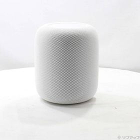 【中古】Apple(アップル) 〔展示品〕 HomePod 第2世代 ホワイト MQJ83J／A 【349-ud】