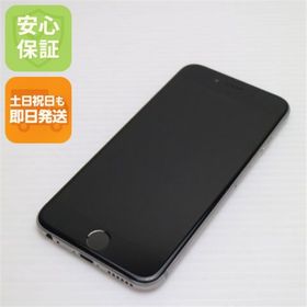 アイフォーン(iPhone)のSOFTBANK iPhone6 64GB スペースグレイ M222(スマートフォン本体)