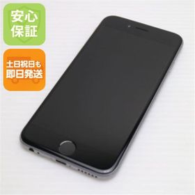 アイフォーン(iPhone)のSOFTBANK iPhone6 64GB スペースグレイ M222(スマートフォン本体)