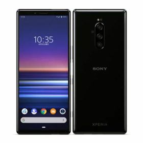 【SIMロック解除済】SoftBank Xperia1 802SO ブラック SONY 当社3ヶ月間保証 中古 イオシス