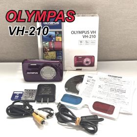 【美品】 オリンパス VH-210 パープル コンパクトデジタルカメラ 箱付き