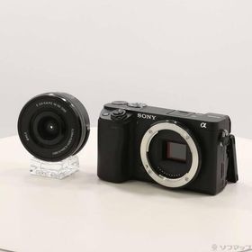 〔中古〕SONY(ソニー) α6400 ILCE-6400L パワーズームレンズキット ブラック〔258-ud〕