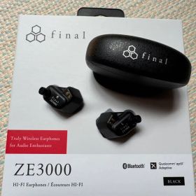 ほ*子様 final ZE3000 ブラック　中古美品 final 【中古】ZE3000 ブラック 【FI-ZE3DPLTW-BLACK】【日本橋】 – e