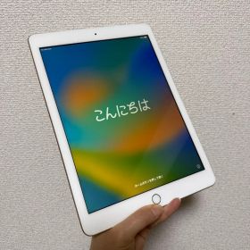 【128GB】iPad 第5世代 SIMフリー 動作良好 ※本体少し曲がりあり