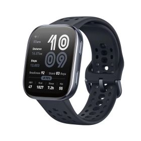 【27日10時まで最大2,000円OFFクーポン！ポイント最大47倍】Amazfit アマズフィット Bip6 ブラック スマートウォッチ GPS Bluetooth通話 オフラインマップ機能 SP170074C01 【安心のメーカー1年保証】