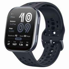 amazfit アマズフィット Bip 6 【ブラック】 sp170074 AMOLED 5衛星測位GPS VGP2026 ビップ6