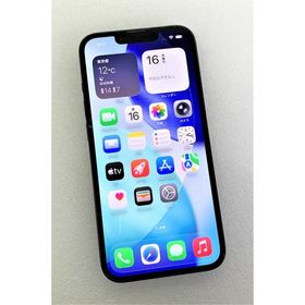 中古 Apple iPhone13 128GB ミッドナイト MLNC3J/A SIMフリー ※赤ロム保証あります