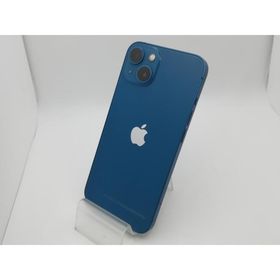 【中古】Apple ymobile 【SIMフリー】 iPhone 13 128GB ブルー MLNG3J/A【新橋烏森通り】保証期間１ヶ月【ランクC】