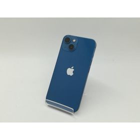 【中古】Apple 国内版 【SIMフリー】 iPhone 13 128GB ブルー MLNG3J/A【札幌】保証期間１週間【ランクC】